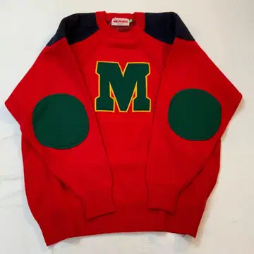 A/W 미키하우스 남성용 니트 스웨터 성인용 L