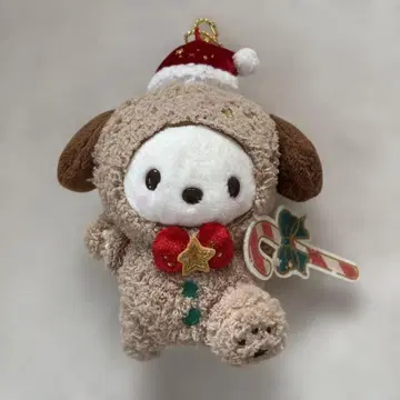 산리오 크리스마스 포차코 마스코트 봉제 인형 키링