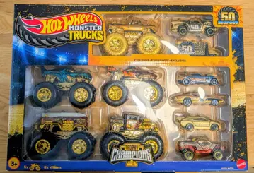 핫휠 몬스터 트럭 트로피 챔피언 세트