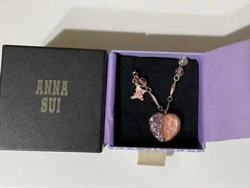 ANNA SUI 하트형 목걸이