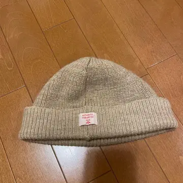 Nigel Cabourn 니트 모자 베이지