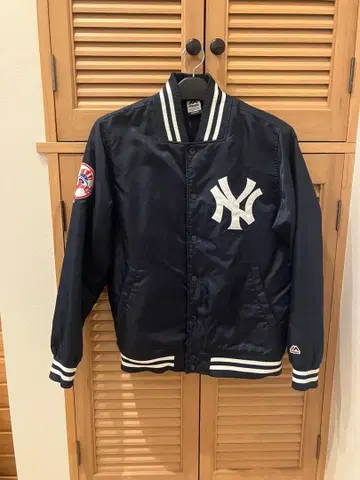 Majestic 뉴욕 양키스 바시티 자켓 MLB 나일론 자켓