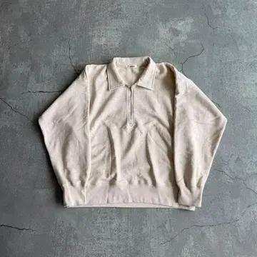 INTERIM [인테림] 하프 지퍼 맨투맨