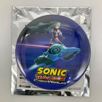 하츠네 미쿠 도쿄 게임쇼 소닉 레이싱 크로스월드 캔뱃지