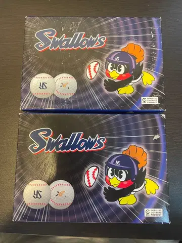 희귀! 레어! 젝시오엑스 야쿠르트 스왈로스 골프공 2더즌 세트