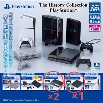 PlayStation 프레스 가챠 미니어처 컬렉션 PS2