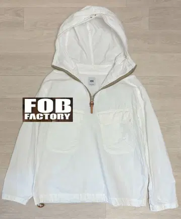 FOB FACTORY 아노락 후드티 일본제 풀오버 후드 자켓