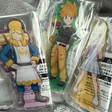 포켓몬 마스터즈EX 그린 피죳토 아크릴 스탠드 리리에 워로