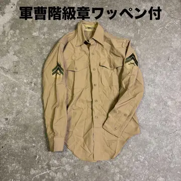 US ARMY 유틸리티 셔츠 60s 중사
