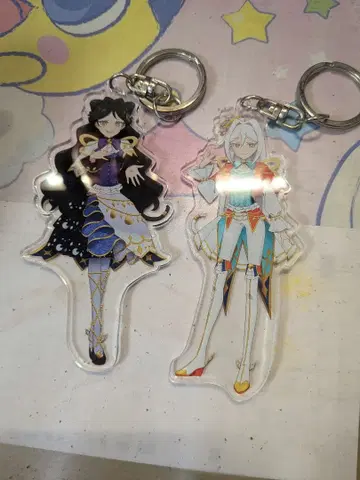 키랏토 프리채널 솔루 루나 아크릴 키링 프리티 시리즈