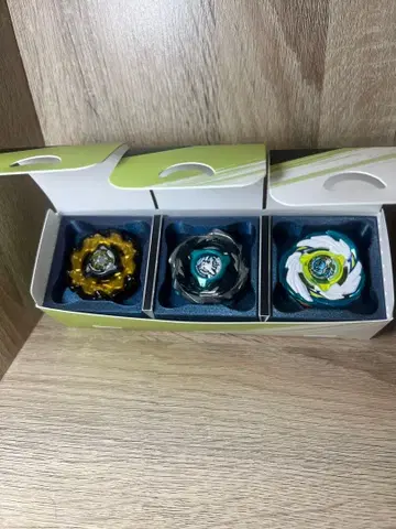 베이블레이드 x 깔창 세트 개조 카멜레온 블루