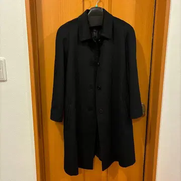 캐시미어 100% 체스터 코트 (블랙)