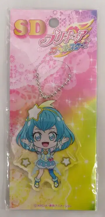 도에이 애니메이션 SD 프리큐어 올스타즈 아크릴 다이컷 볼체인 큐어 밀키