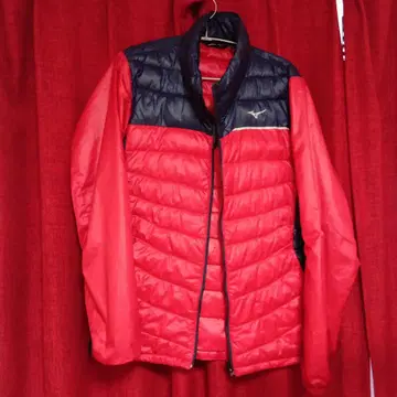 미즈노 골프 브레스서모 자켓 레드/네이비