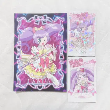 가라오케 철인 엽서 대프리파라전 프리파샤 마나카 라라 사인 포함