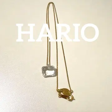 HARIO 목걸이 골드 유리