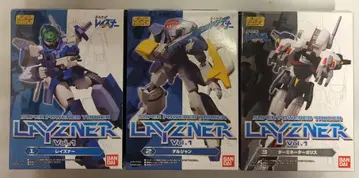 반다이 슈퍼 미니프라 푸른 유성 SPT 레이즈너 Vol.1 전 3종 세트