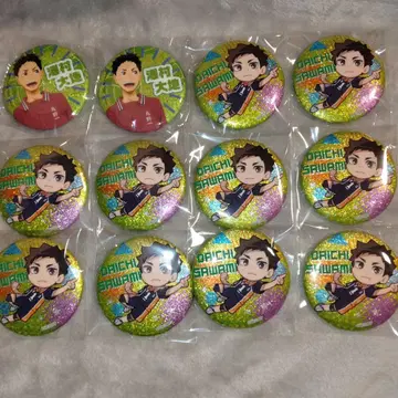 사와무라 다이치 하이큐!! 캔뱃지