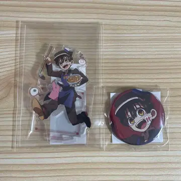 지박소년 하나코 군 x 요시노야 하나코 군 아크릴 스탠드 & 캔뱃지