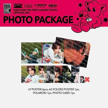 HAECHAN 헤찬 TASTE MD 포토 패키지 굿즈