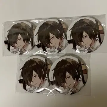 문호 스트레이독스 다자이 오사무 페어 캔뱃지 세트