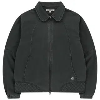 Coyseio ROUND COLLAR STITCH JACKET BLUE | 브랜드 중고거래 플랫폼