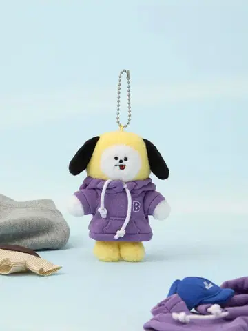 BTS CHIMMY BT21 미니 옷장 봉제 인형 키링