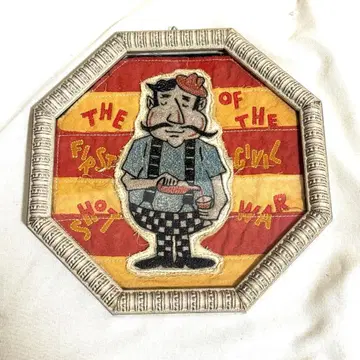 노스노네임 픽처 프레임 NorthNoName 와펜 패치