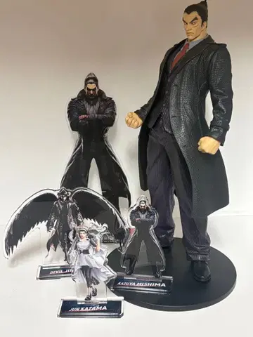 철권 미시마 카즈야 피규어 아크릴 스탠드 세트