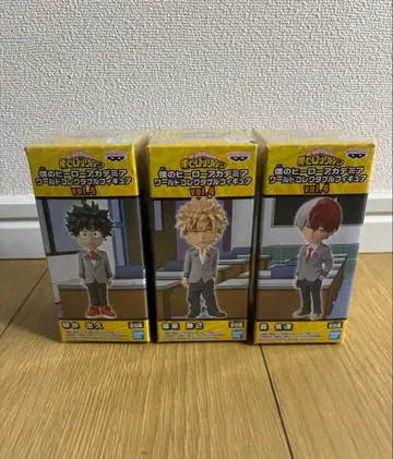 나의 히어로 아카데미아 월드 컬렉션 VOL4 데쿠 바쿠고 토도로키