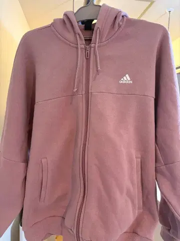 adidas 핑크 집업 후드티