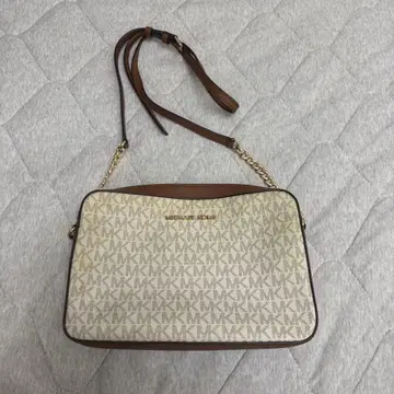 Michael Kors 숄더백 아이보리/브라운