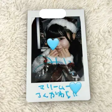 무지개 깃털 미니 Malymoon 크리스마스 의상 폴라로이드