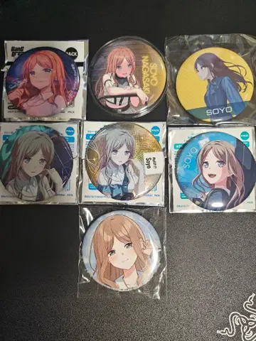 Mygo 나가사키 소요 Soyo 캔뱃지 6개 세트