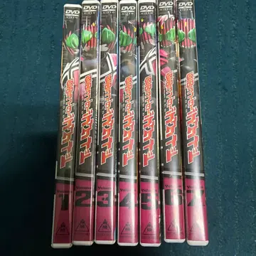 가면라이더 디케이드 DVD 전 7권 세트