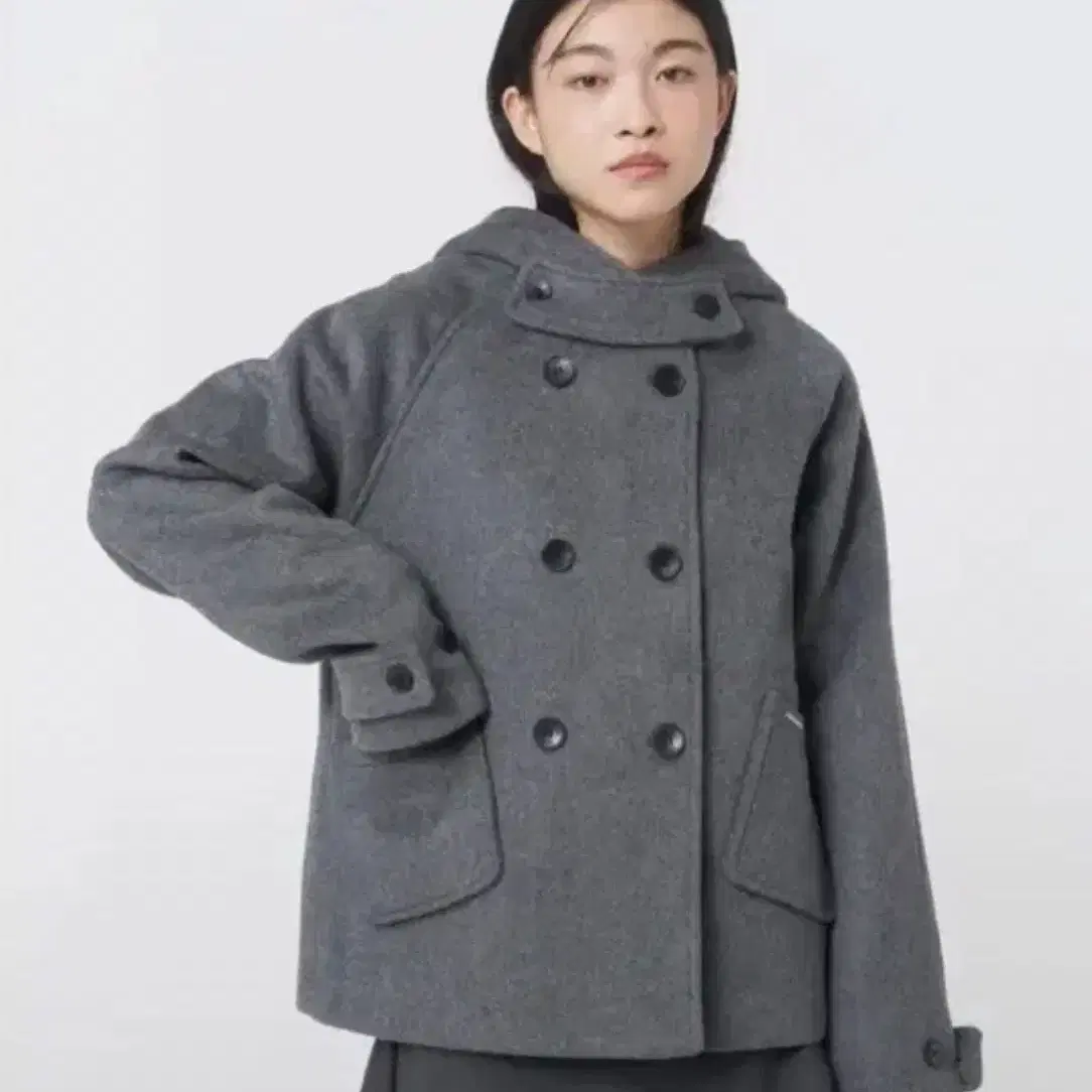 Modimood Half Ribbon Double Coat #모디무드,#모디무드코트,#하프코트