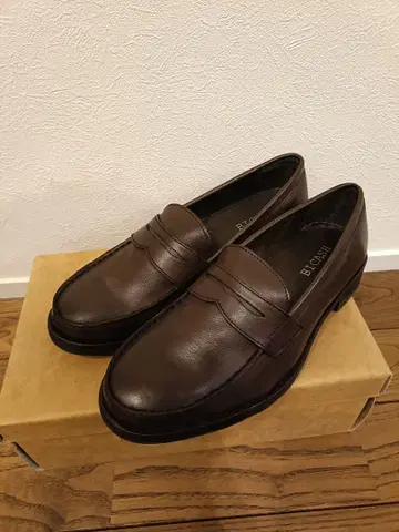 BICASH 다크 브라운 로퍼 사이즈 40