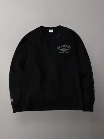 플랫 헤드 롱 T셔츠