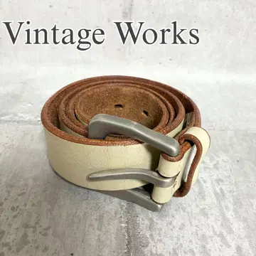 [ 레어 컬러 ] VINTAGE WORKS 벨트 가죽 DH5662 W31