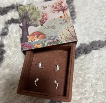 귀걸이 2세트 실버 10K