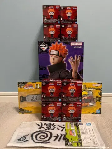 NARUTO 제일복권 페인 피규어 세트
