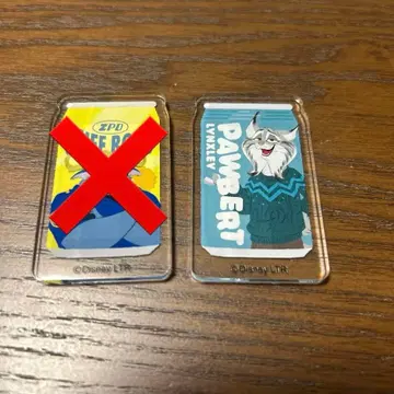 파우버트 보고 주토피아 카페 아크릴 마그넷