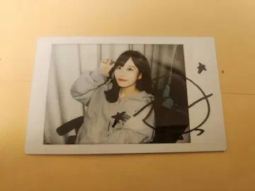 FRUITS ZIPPER 츠키아시 아마네 사인 폴라로이드