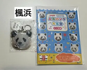 우에노 팬더 춘절 축제 미니 도감 아크릴 키링 가챠 하마가 후우힌