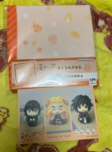 귀멸의 칼날 렌고쿠 쿄쥬로 룩업 아기 싸개 크로스 룩업 투어 엽서