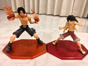 원피스 POP 에이스 루피 피규어 2체 세트