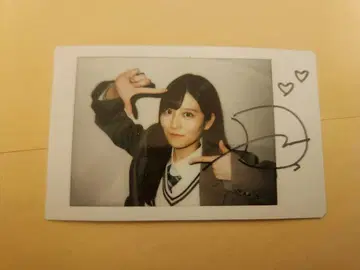 FRUITS ZIPPER 츠키아시 아마네 사인 폴라로이드