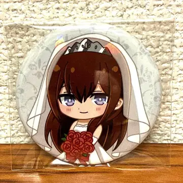 슈타게 로프트 SD 캐릭터 캔뱃지 마키세 크리스 웨딩 드레스