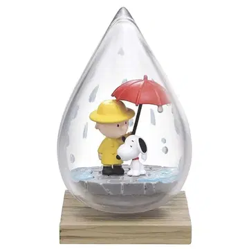 SNOOPY 스누피 웨더 테라리움 네가 있다면 비도 괜찮아 리멘트