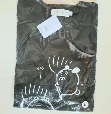 나가노의 곰 토킹헤즈 t셔츠 L 나가노 캐릭터 퍼그